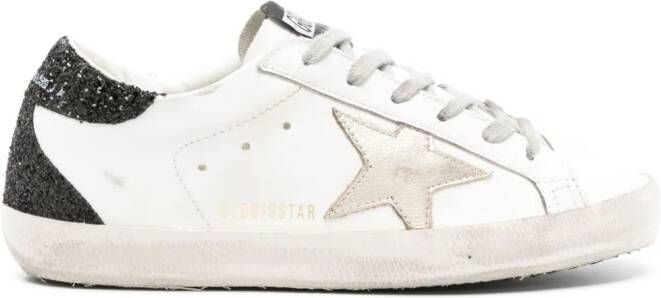 Golden Goose Super-Star leren sneakers Wit