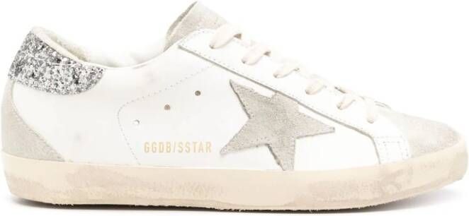 Golden Goose Super-Star leren sneakers Wit