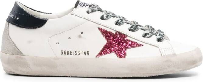 Golden Goose Super-Star leren sneakers Wit