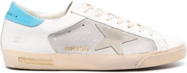 Golden Goose Super Star leren sneakers Wit