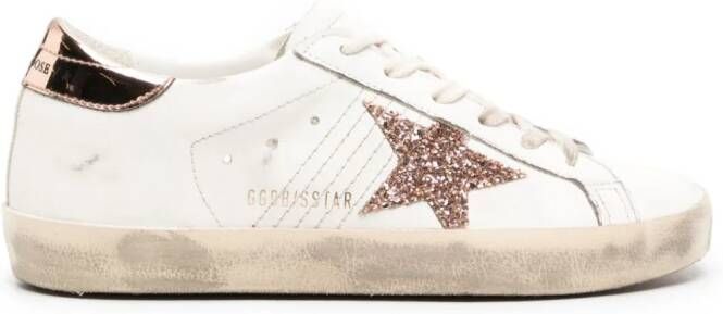 Golden Goose Super Star leren sneakers Wit