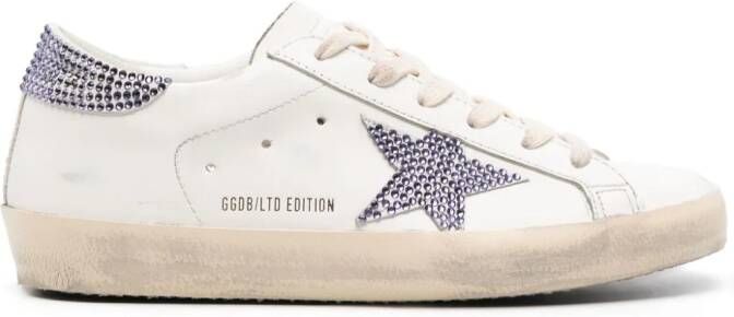 Golden Goose Super-Star leren sneakers Wit