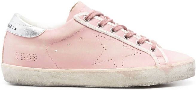 Golden Goose Super-Star low-top sneakers Roze