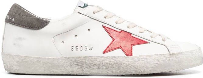 Golden Goose Super-Star low-top sneakers Wit