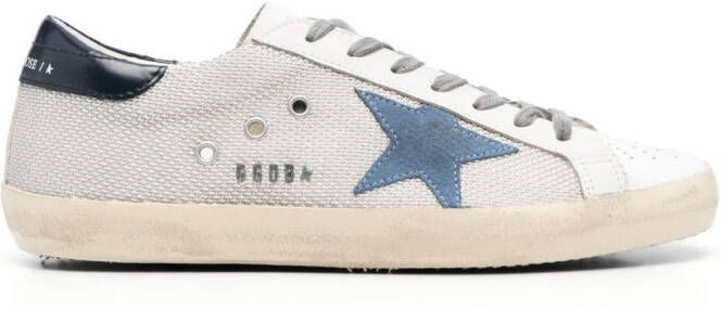 Golden Goose Super-Star leren sneakers Wit