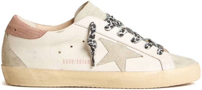 Golden Goose Super Star leren sneakers Wit