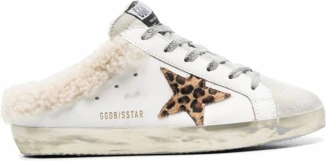 Golden Goose Superstar slip-on sneakers Wit