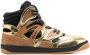 Gucci Basket high-top sneakers Goud - Thumbnail 1