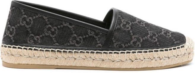 Gucci Denim espadrilles Zwart