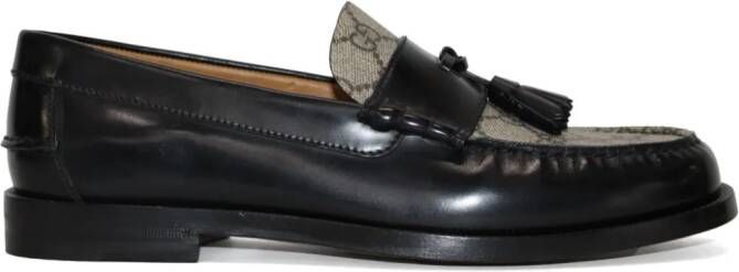 Gucci GG loafers met kwastje Zwart