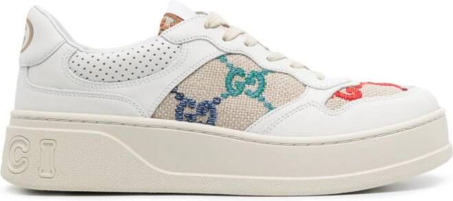 Gucci GG low-top sneakers Beige