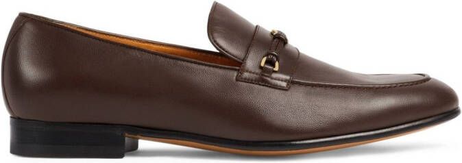 Gucci Loafers met GG-logo Bruin