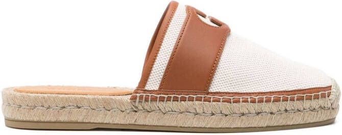 Gucci Espadrilles met GG-logo Wit