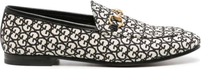 Gucci Jordaan GG loafers Wit