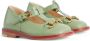 Gucci Kids Ballerina's met Horsebit-detail Groen - Thumbnail 1