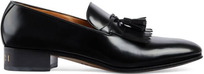 Gucci Leren loafers Zwart