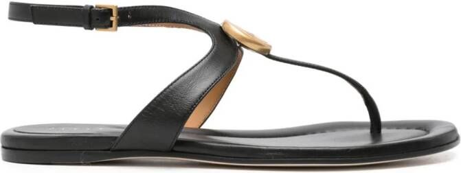 Gucci Leren sandalen Zwart