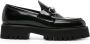 Gucci Leren loafers met horsebit detail Zwart - Thumbnail 1