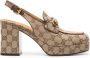 Gucci Pumps met plateauzool Beige - Thumbnail 1