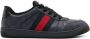 Gucci Ace GG Supreme leren sneakers Blauw - Thumbnail 1