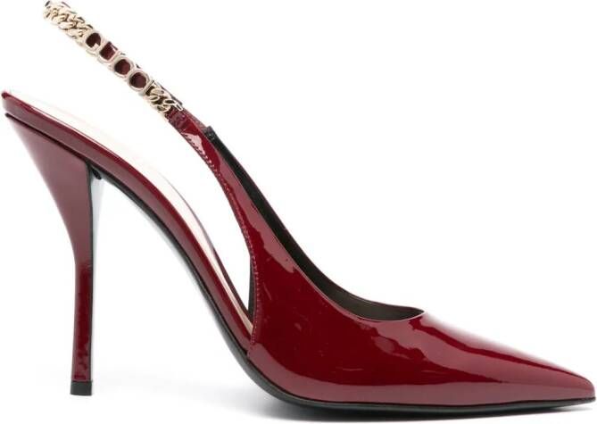 Gucci Signoria 105 mm pumps Rood