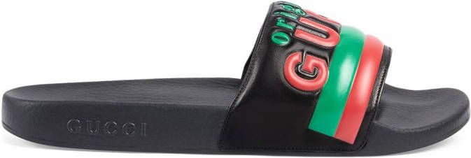 gucci slip on sandals womens