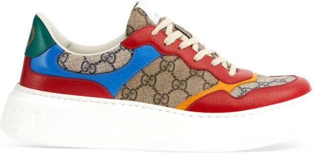 Gucci Sneakers met vlakken Beige