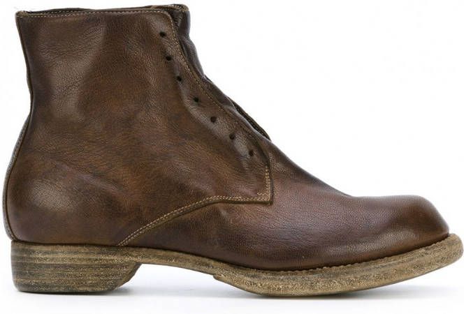 Guidi laceless boots Bruin