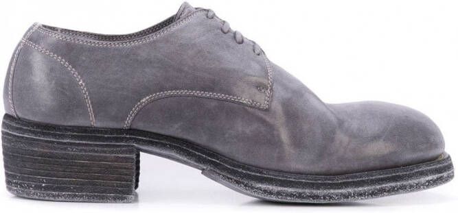 Guidi Veterschoenen Grijs