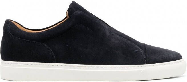 Harrys of London Suède sneakers Blauw