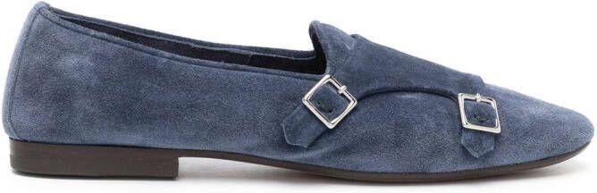 Henderson Baracco Suède slippers Blauw