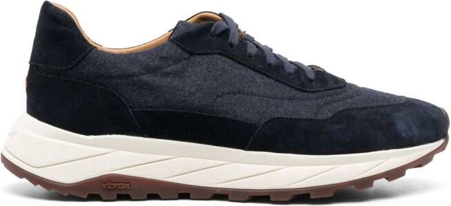 Henderson Baracco Suède sneakers Blauw