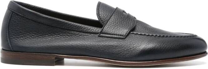 Henderson Baracco Leren loafers Blauw