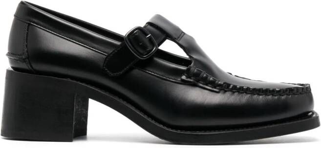 Hereu Alber Sport uitgesneden loafers Zwart