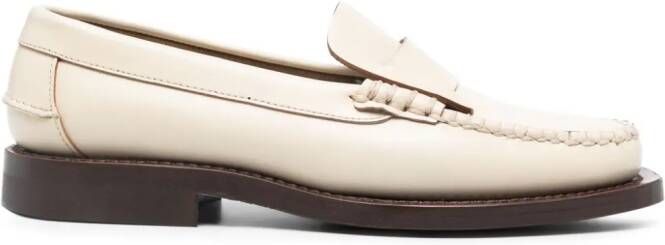 Hereu Sineu leren loafers Beige