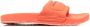 Heron Preston Slippers met logopatch Oranje - Thumbnail 1