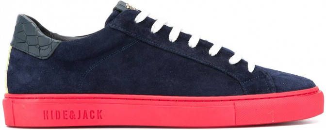 Hide&Jack Essence Oil sneakers Blauw