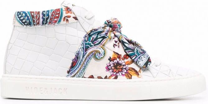 Hide&Jack Essence Foulard sneakers Wit