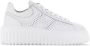 Hogan H-Stripes leren sneakers met logo Wit - Thumbnail 1