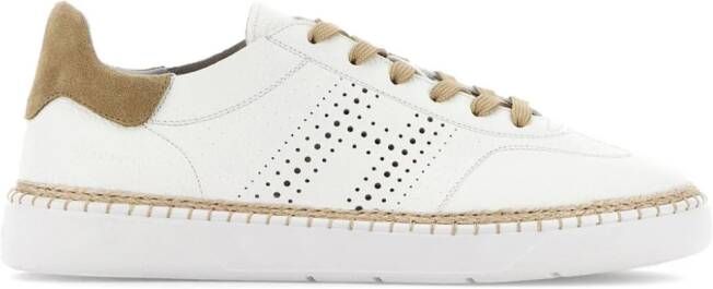 Hogan H420 leren sneakers Wit