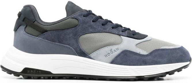 Hogan Hyperlight sneakers met colourblocking Blauw