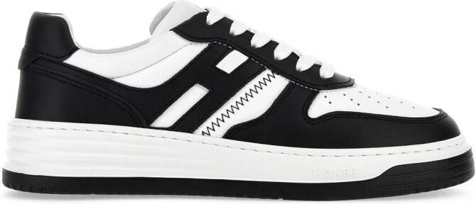 Hogan Leren sneakers Zwart