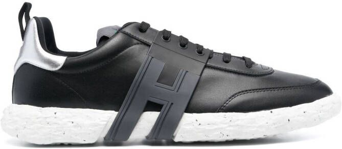 Hogan Sneakers met logopatch Zwart