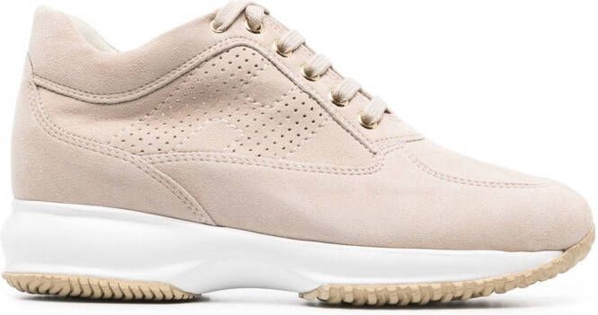 Hogan Suède sneakers Beige