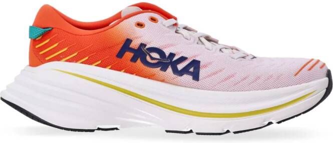 HOKA Bondi sneakers met logoprint Roze