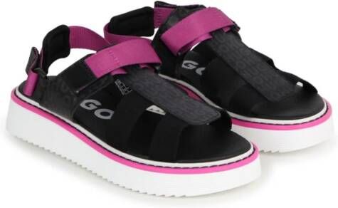 HUGO KIDS Sandalen met ronde neus Zwart