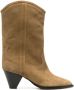 ISABEL MARANT Suède cowboylaarzen Beige - Thumbnail 1