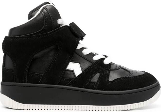 ISABEL MARANT Brooklee high-top sneakers Zwart