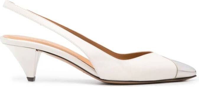 ISABEL MARANT Elina slingback pumps Beige