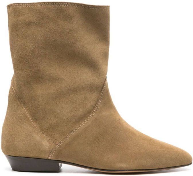 ISABEL MARANT Suède laarzen Beige